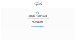 Desktop Screenshot of conservascapullo.com